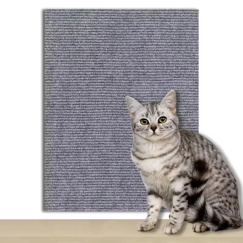Vibrant 7-Color Cat Scratcher Sofa Protector - Trimmable Self-Adhesive DIY Scratch Mat for Happy Cats!