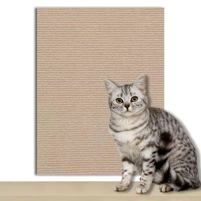 Vibrant 7-Color Cat Scratcher Sofa Protector - Trimmable Self-Adhesive DIY Scratch Mat for Happy Cats!